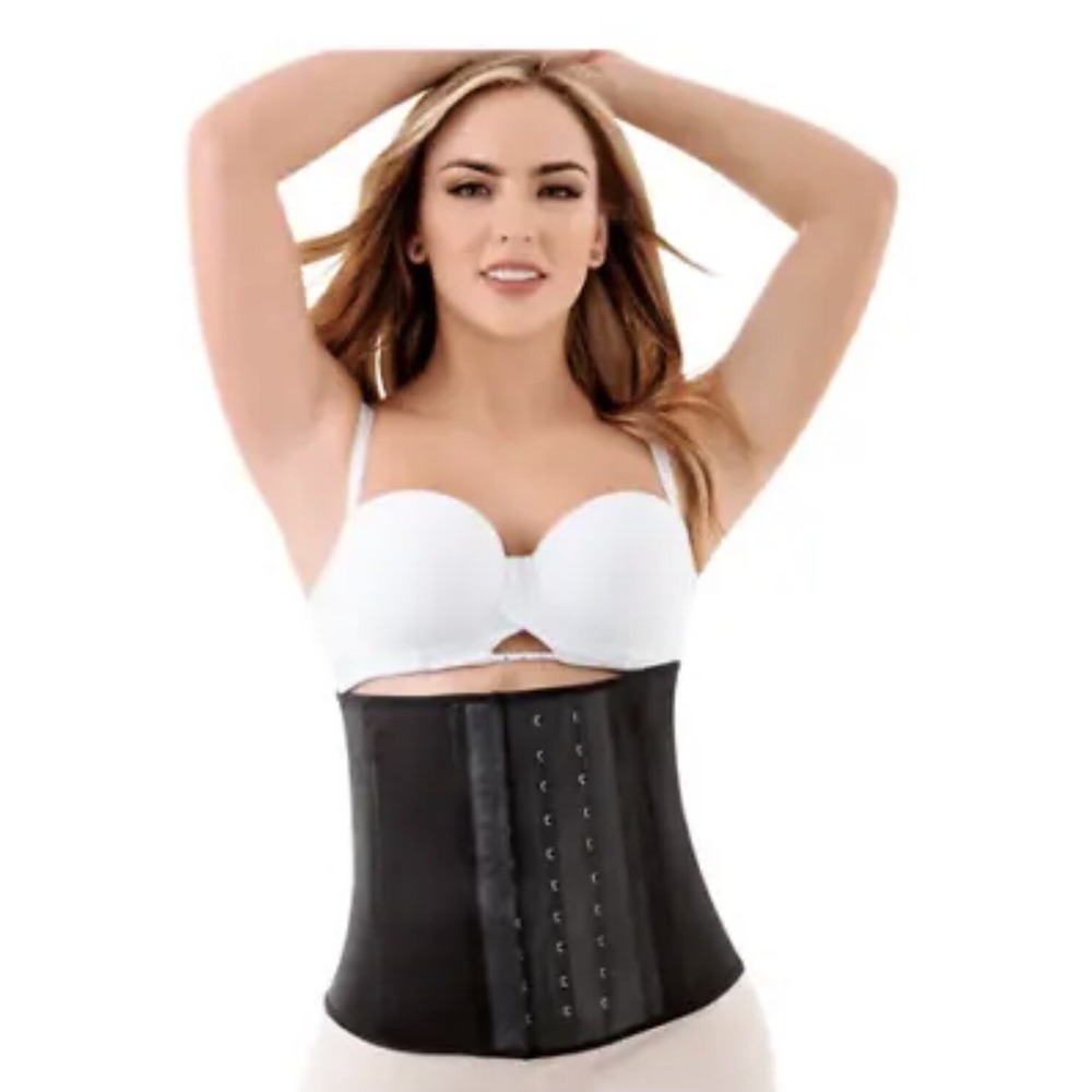 Laty Rose Tummy Control Waist Trainer Cincher 3 Hook & Eye Rows Workout Girdle
